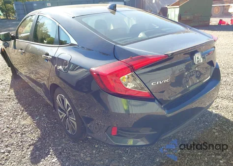 2017 Honda Civic Ex-T from USA, damaged, VIN 19XFC1F31HE206844